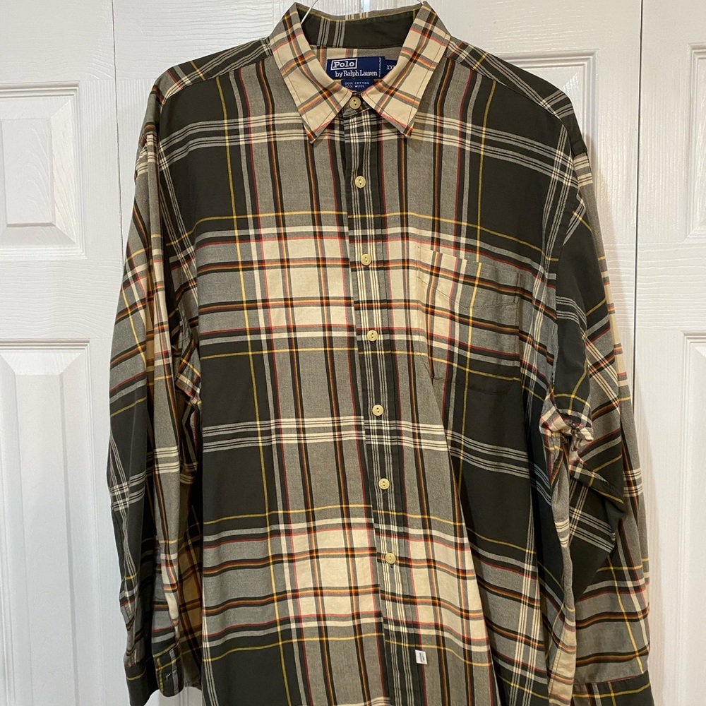 Polo Ralph Lauren XXL Mens button up shirt. Smoke and pet free home.